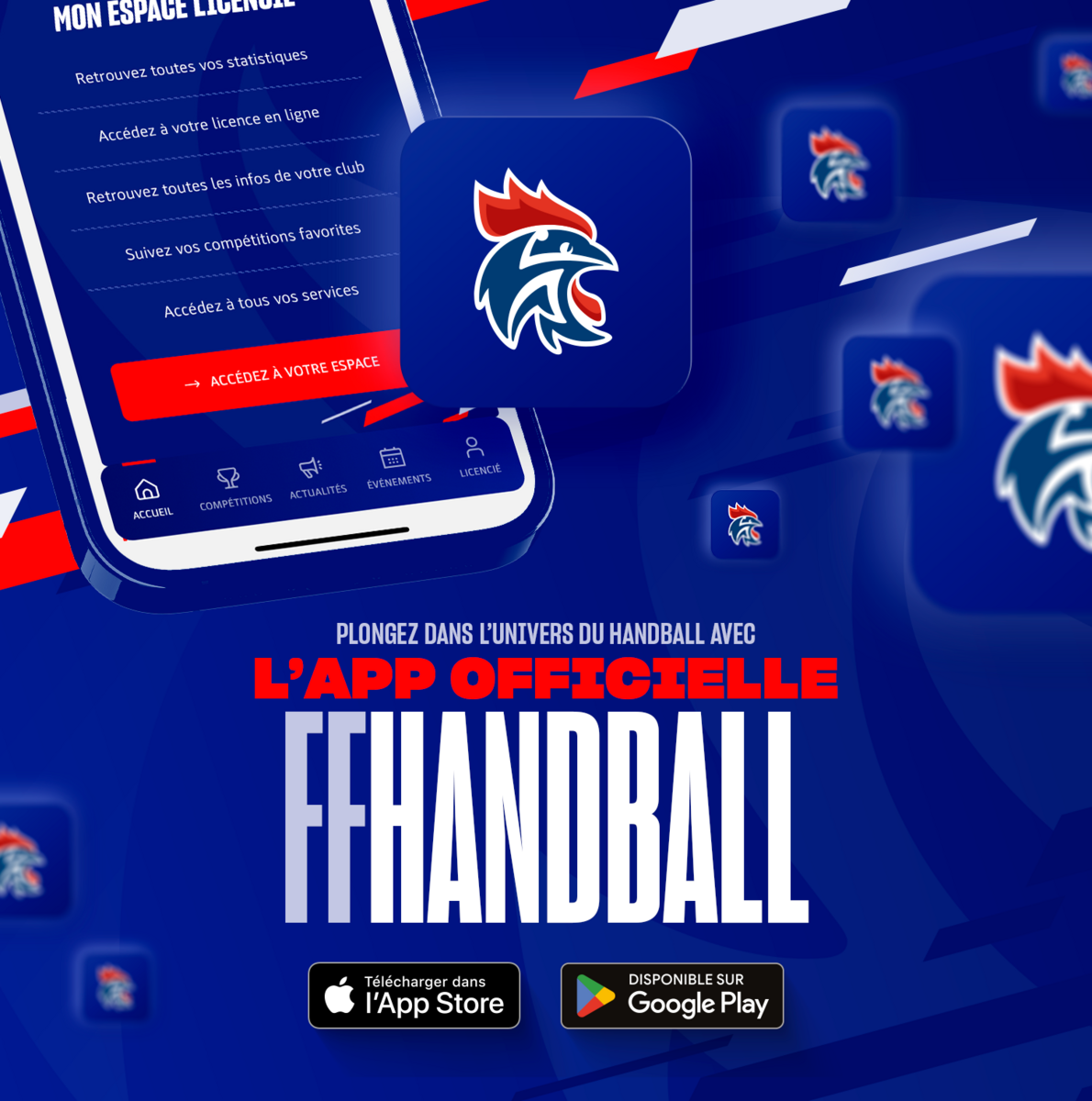  Lancement de l'application officielle de la FFHandball !